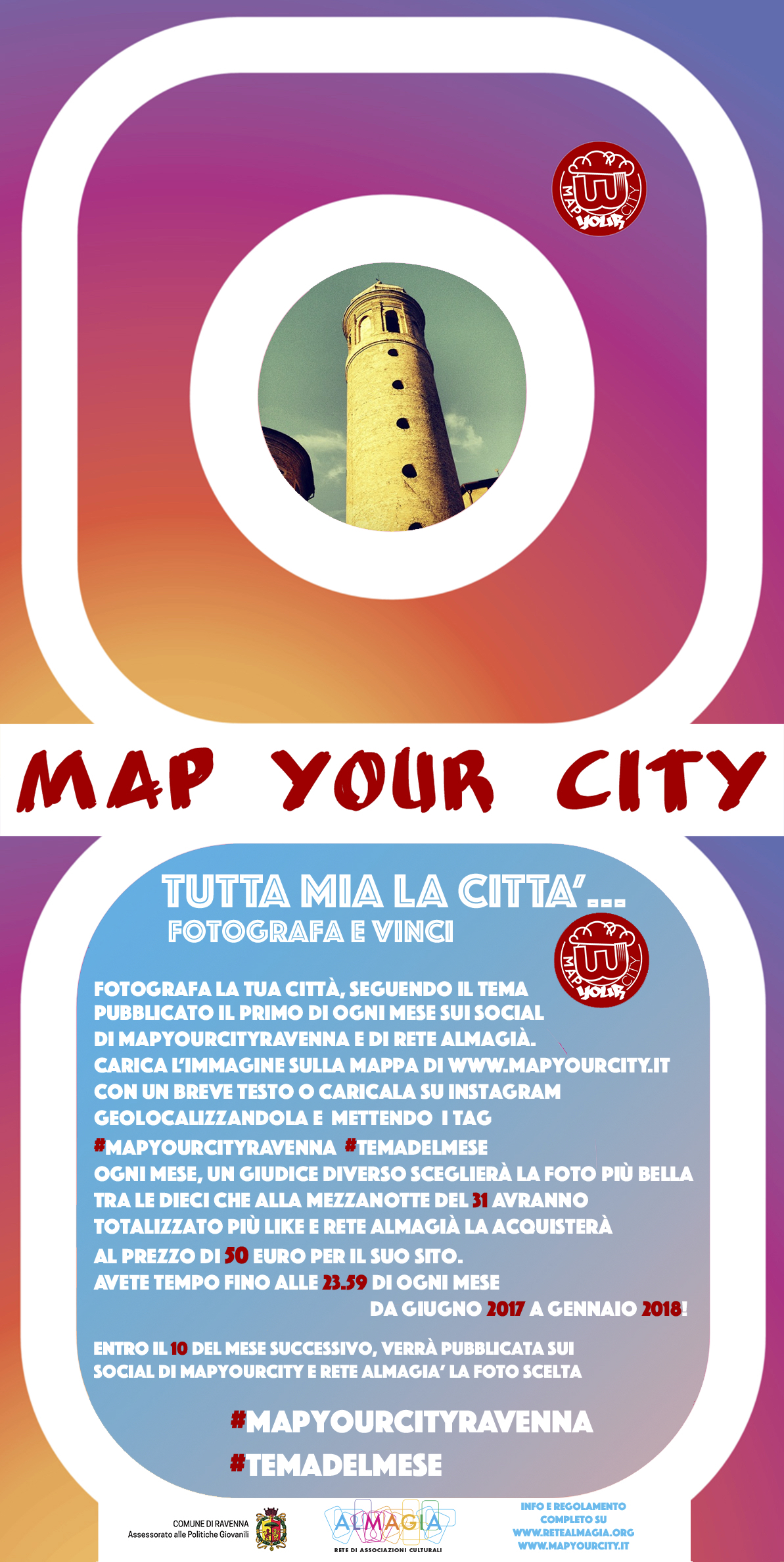 Scopri di più sull'articolo Photo contest MapYourCity “Tutta mia la città”